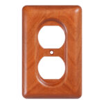 Cherry Wood Switch Wall Plate – Solid Wood Multi-Gang Switch Cover