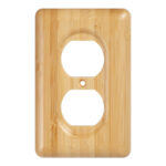 Bamboo Switch Wall Plate – Natural Bamboo Multi-Gang Switch Cover